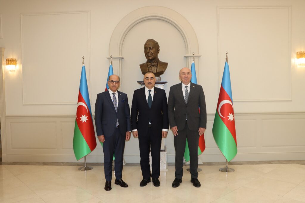 KSÜ Rektörü Yasım’dan Azerbaycan Büyükelçisi Memmedov’a Ziyaret