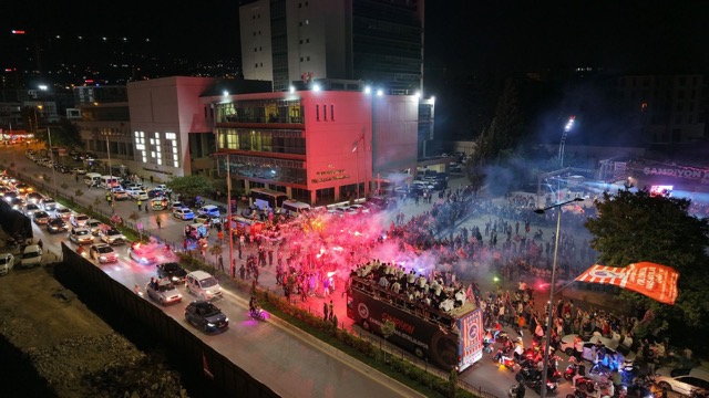 Kahramanmaraş’ı Şampiyonluk Coşkusu Sardı