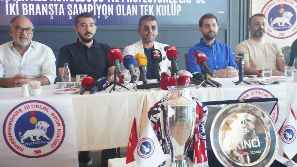 Kahramanmaraş  İstiklalspor’dan Şampiyonluk Değerlendirmesi ve Yeni Sezon Hedefleri