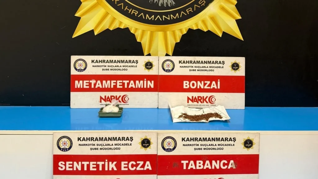 Kahramanmaraş’ta çeşitli suçlardan 69 şüpheli yakalandı