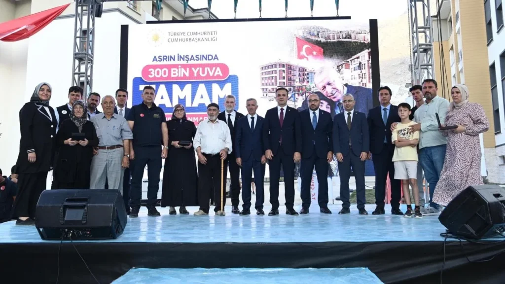 Kahramanmaraş’ta 5 Bin 749 Yeni Yuva Teslim Edildi