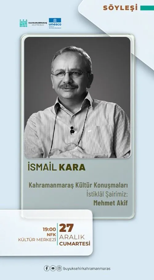 Edebiyatın Şehrinde “İstiklal Şairi” Konuşulacak